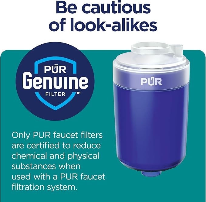 PUR Plus Faucet Mount Replacement Filter 4-Pack, Genuine PUR Water Filter - Image 7