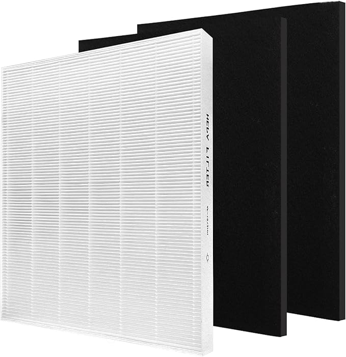 AP-1512HH Air Purifier Replacement Compatible with Coway Airmega AP-1512HH and Airmega 200M air Purifier, 1 True HEPA Filter and 2 Carbon Pre-Filters for Part No #3364899
