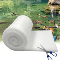 Aquarium Filter Floss- 1" Thick Multi-Layer Fish Tank Filter Floss Water Polishing Filter Pad, for Crystal Clear Water, Media Roll Cut to Size 12"x72"