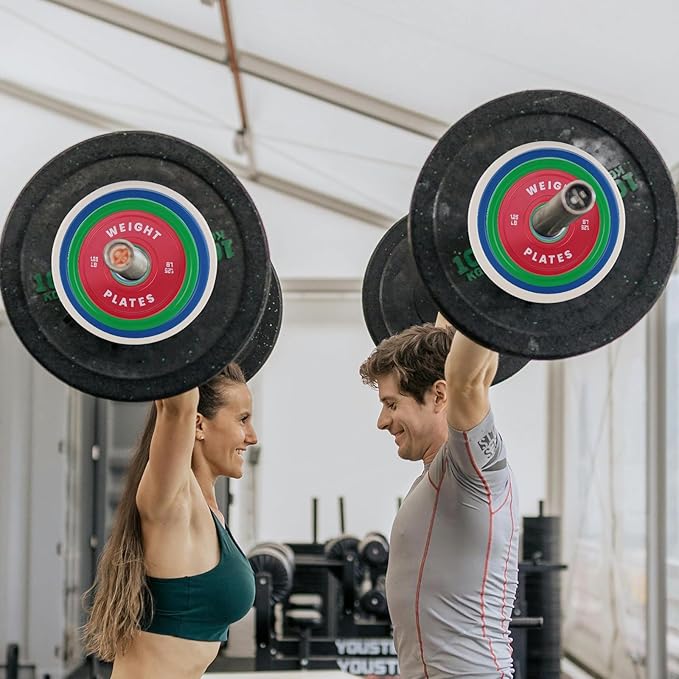 2 in Change Plates 1.25LB Pairs 2.5LB Pairs 5LB Pairs 10LB Pairs 17.5 LB 37.5 LB Set Fractional Weight Plates Set,Bumper plates for Gym Home,Rubber Coating & Steel