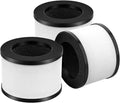 3 Pack TZ-K1 HEPA Replacement Filter Compatible with FreAire KN6391, Compatible with ToLife TZ-K1, Compatible with MK-01 MK-06, MJ012H, 3-in-1 HEPA Filter Replacement for Smoke Pollen, White
