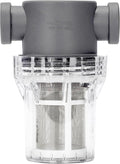 1/2'' Female NPT in-Line Strainer - Garden Hose Filter for High Pressure Washer, Sediment Filter with 60 Mesh Stainless Steel Screen (1/2'' 60 Mesh)