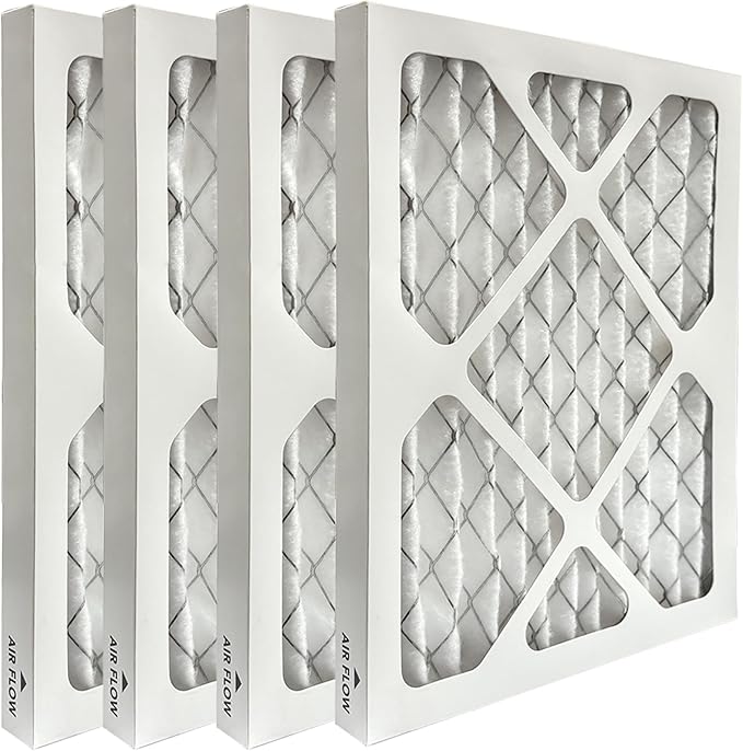 4 Pack 9 x 11 x 1 MERV 13 Replacement Dehumidifier Filters, Compatible with Santa Fe Compact 70, Ultra 70, Element, Compact 2, UA 65H Dehumidifier Models - for Crawl Spaces and Basements