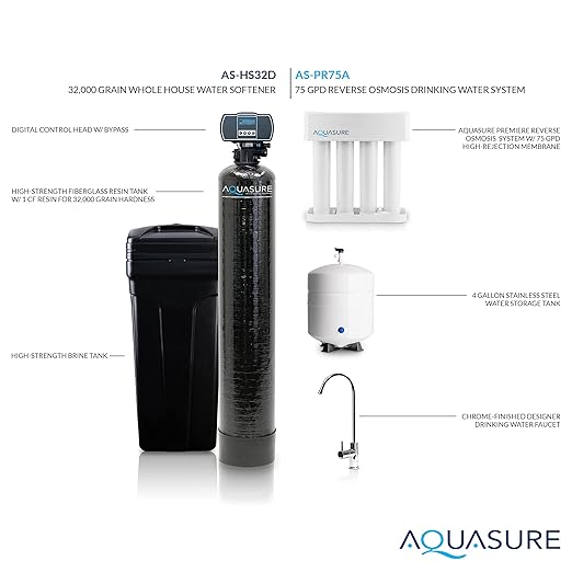 Aquasure 32, 000 Grains Whole House Water Filter Bundle - Image 6