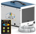 ARGENDON Crawlspace Dehumidifier with Pump, 70 Pint Energy Star Commercial Dehumidifier for Basement with Drain Hose, Auto Defrost, Memory Starting, GLGR, Up to 1000 Sq Ft