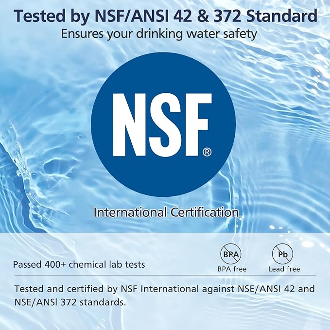 Filter Replacement for Brita Water Pitchers and Dispensers OB03 Metro Everyday UltraMax Classic 35557, Mavea 107007, Grand, Lake, NSF Certified, BPA-Free, 3 Pack