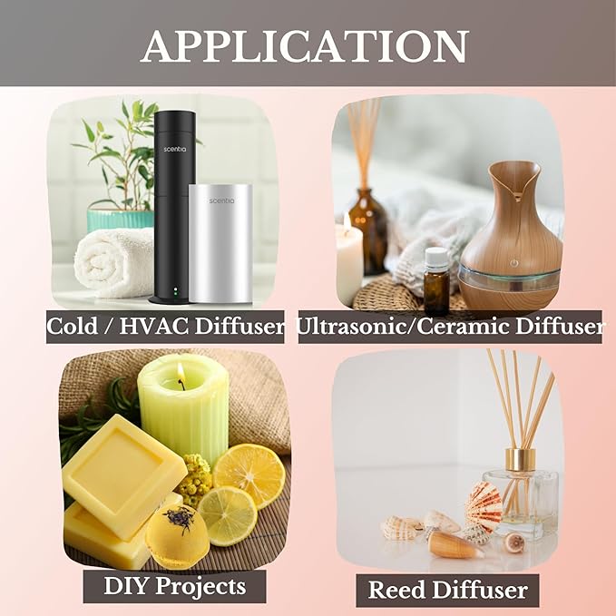 Hotel Diffuser Oil Inspired by Fairmont Hotel Scent - 20 mL 0.67 fl oz - Fragrance Oil Blend Rose, Oud Wood & Clove Notes for Aromatherapy Diffusers and Humidifiers - Lost Rose