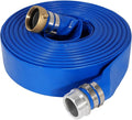 1" x 100 ft Backwash Hose for Swimming Pools, Heavy Duty PVC Lay Flat Water by Picatu