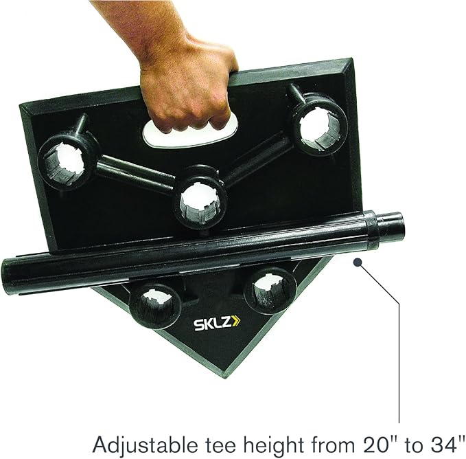 SKLZ Youth Baseball Tees: Boost Young Players' Swing with Durable, Adjustable Training Equipment - Perfect for Developing Skills and Confidence