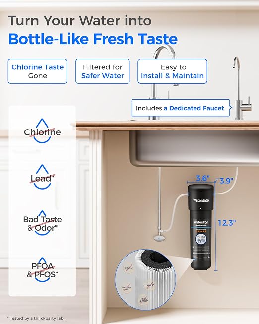 Waterdrop 10UB Under Sink Water Filter System - Image 2