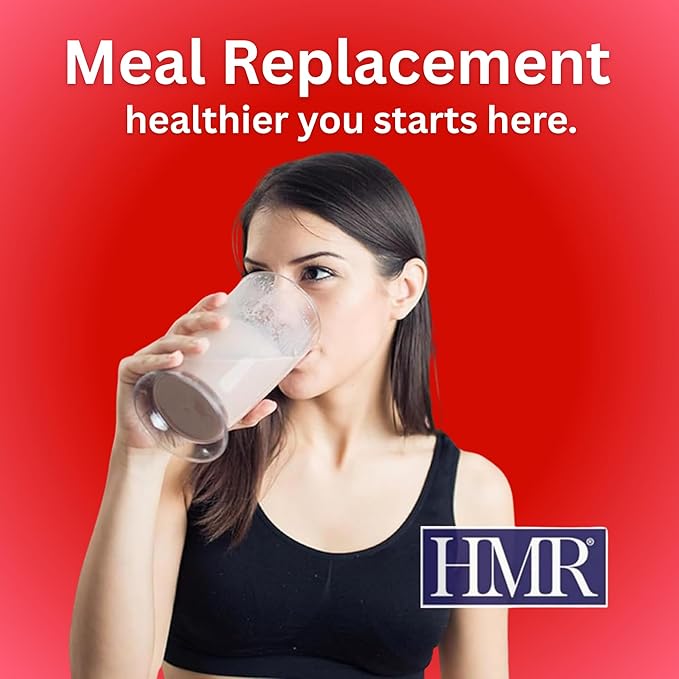 HMR 120 Shake Meal Replacement Powder | Strawberry Shake Mix to Support Healthy Weight Loss | 12g of Protein | Nutritional Drink | Low Calorie Food | 12 Servings-FlexoryFit