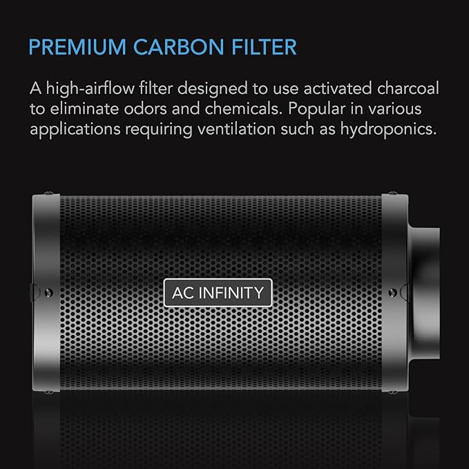 AC Infinity Air Carbon Filter 8" - Image 2