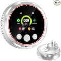 5 in 1 Carbon Monoxide Detectors Plug in, Smoke Detector & Natural Gas Detector/Alarm with Battery Backup, HD Digital Screen for CO, Gas, Smoke, Temp, Humidity - Home Safety for House, RV, Apartment