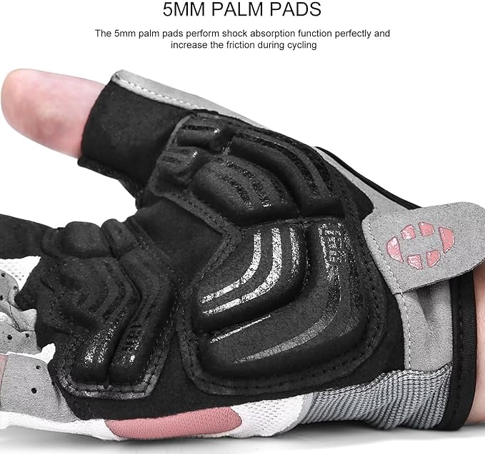 INBIKE 5mm Padded Half Finger Bike Bicycle Cycling Gloves-FlexoryFit