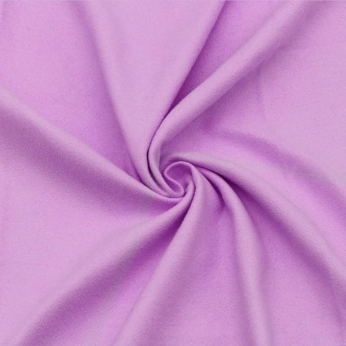 Eunzel Hot Yoga Towel Non Slip Yoga Mat Towel Non-Slip Sweat Absorbent Microfiber Towel for Hot Yoga, Pilates and Workout 72" x 26.5", Purple-FlexoryFit