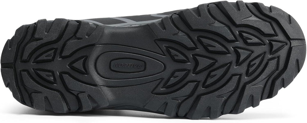 NORTIV 8 Men's Ankle High Waterproof Hiking Boots Outdoor Lightweight Shoes Trekking Trails Armadillo