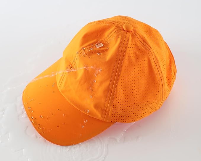 Home Prefer Reflective Water Repellent Quick Dry Airy UPF50+ Sun Hat for Men Women Outdoor Sports Baseball Caps Unisex-FlexoryFit