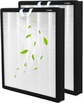 2 Pack Vital 100S Replacement Filter for LEVOIT Vital 100S Air Purifi-er. High Efficiency 3-in-1 H13 Grade HEPA and Activated Carbon Filter.Vital 100S-P Filter, Replace Part #Vital 100S-RF.