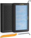 Tesla Model 3 Model Y Cabin Air Filter, 2 Pack H13 HEPA Filter with Premium Activated Carbon, 4-Stage Filtrtion Structure (2016-2025)