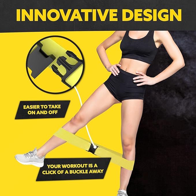 Fabric Resistance Bands for Working Out - Booty Bands for Women and Men - Exercise Bands Resistance Bands Set - Workout Bands Resistance Bands for Legs - Fitness Bands-FlexoryFit