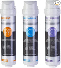 CUW4 Ultra-filtration Under-Sink 3-Stage Prefilter Replacement Water Filter Cartridges (no membrane included)