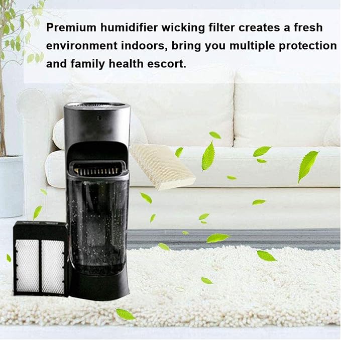 Humidifer Wicking Filter Replacement for Honeywell Filter T,HEV615 and HEV620 Humidifier,Compatible with Part # HFT600 Filter (6 Pack)