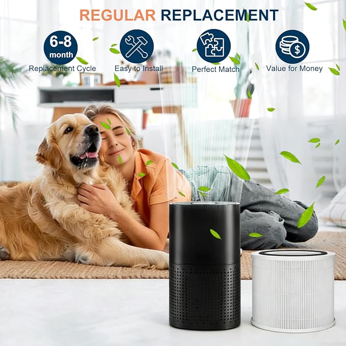 2 Pack 240 True HEPA Replacement Filter Compatible - Image 6