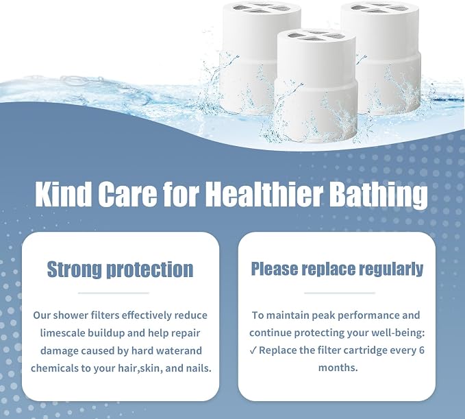 3-Pack Replacement Filter for JOLIE Shower Head, Compatible - Image 5