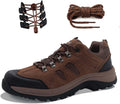 CC-Los Men's Waterproof Hiking Shoes Outdoor Comfortable Trekking Shoe Lightweight Working Sneaker