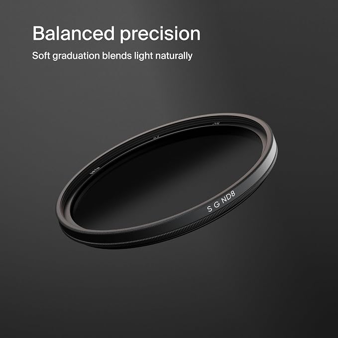 Urth 72mm Soft Graduated ND8 Lens Filter — 3-Stop, Ultra-Slim 20-Layer - Image 2
