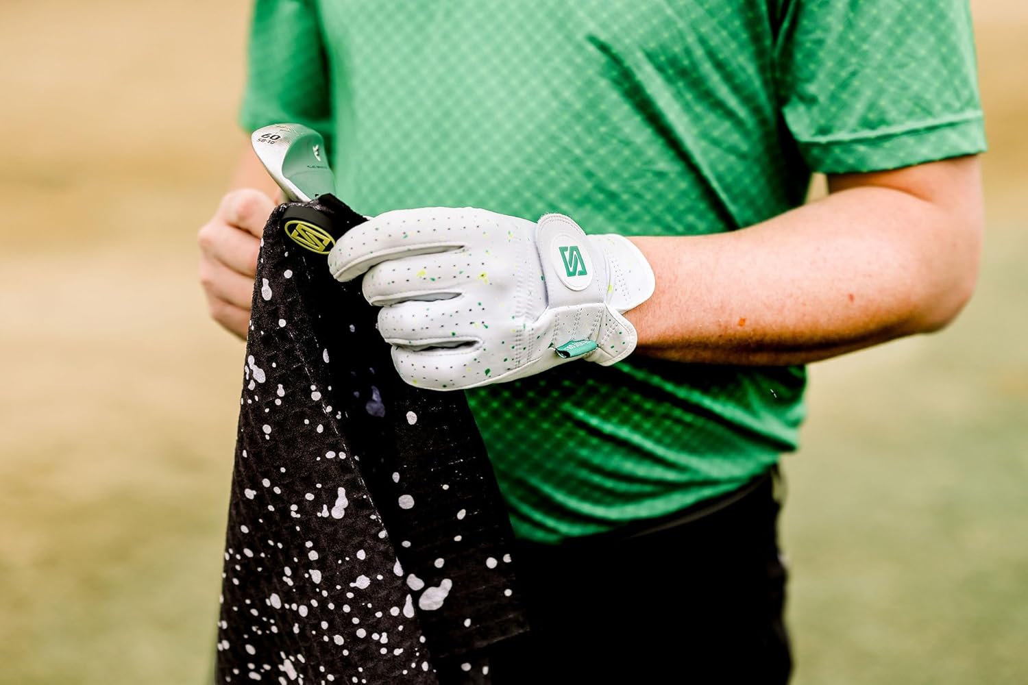 Premium Golf Glove | 100% AAA Cabretta Leather | Cool Golf Gloves | Serious Feel & Performance | Mens Golf Gloves Left Hand