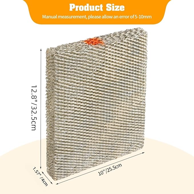 4Pack 35 Water Panel Humidifier Replacement Filter Made of Aluminum Mesh Compatible with AprilAire Whole-House Humidifier Models 300 350 360 560 560A 568 600 600A 600M 700 700A 700M 760 760A 768