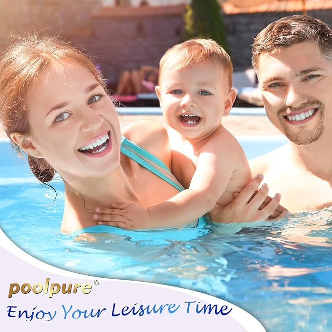 POOLPURE Replacement Filter for PWW50P4, 1 1/2" MPT Thread Screw in Filter(FINE Thread), 45 sq.ft,2 Pack