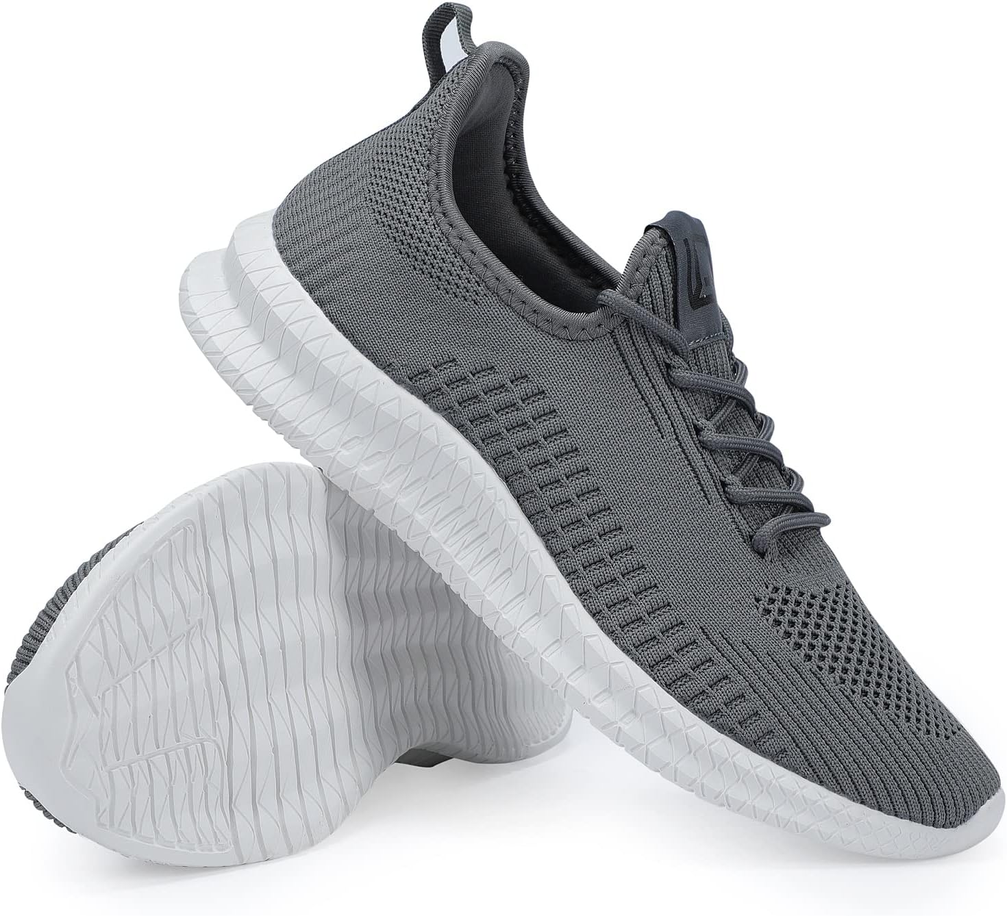 LCGJR Men's Running Shoes Ultra Lightweight Breathable Comfortable Walking Shoes Casual Fashion Sneakers Mesh Workout Shoes