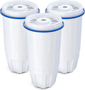 Upgraded Water Filter Replacement for Zero Pitcher and Dispenser ZR-001 ZR-004 ZP-006 ZR-017, Multi-Stage Filter System, Effectively Reducing Lead, Chromium, PFOA, and PFOS, Pack of 3, By DESENRUIS