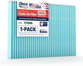 BNX TruFilter C7086 Cabin Air Filter, HEPA 99.97%, MADE IN USA, Compatible With Select Nissan Rogue, Rogue Sport