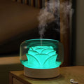 Diffusers for Essential Oils Large Room: SEVEYEE 500ml Aromatherapy Diffuser for Home Bedroom - Big Capacity Running 24 Hours Waterless Auto Off with 7 Colors Lights - White