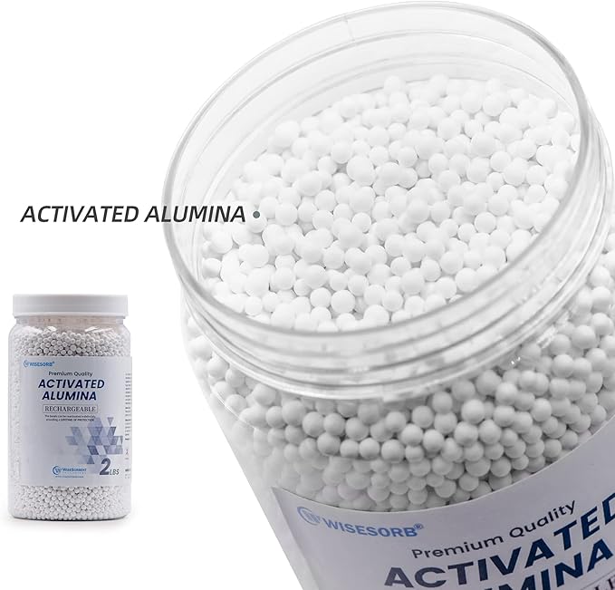 8 LBS Activated Alumina, Alumina Desiccant, Reusable Dessicant Dehumidifiers Desiccant Moisture Absorber