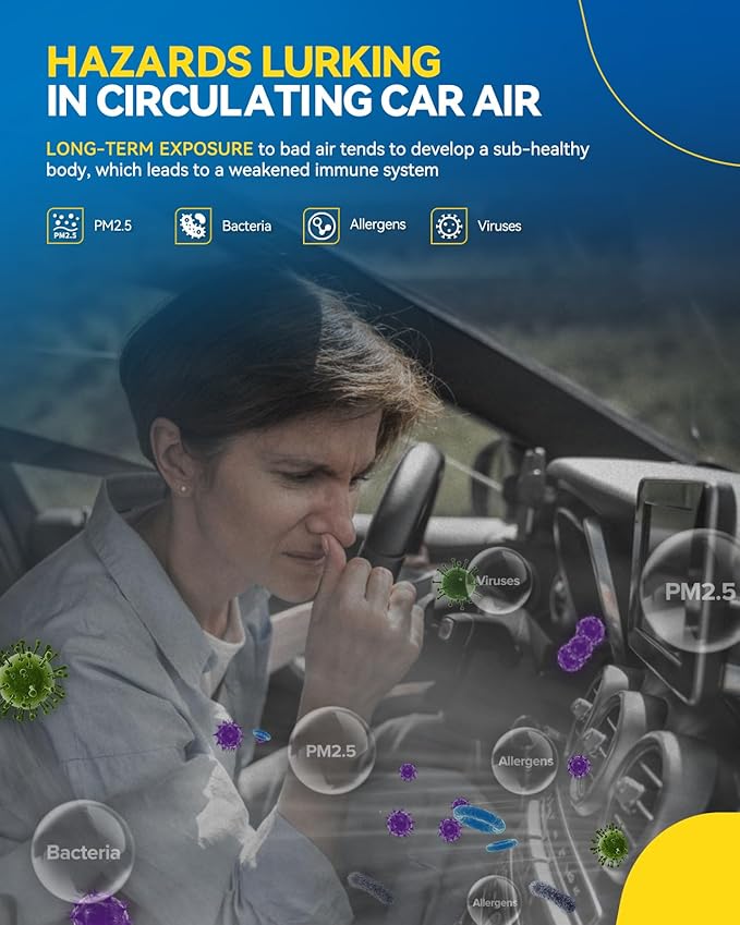 PHILTOP Cabin Air Filter, Replacement for CF11815, 2020-2023 E350, 2016-2017 Cooper, 2014-2016 i3, Premium Cabin Filter with Activated Carbon Filter