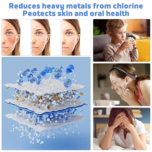 3 Pack Sink Water Filter Faucet, Universal 360 ° Rotating Kitchen Faucet Water Purifier, Bathroom Faucet Filter Removes Chlorine Fluoride Hard Water for Home Kitchen & Bathroom