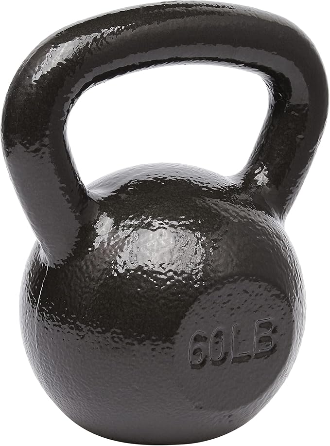 Amazon Basics Cast Iron Kettlebell-FlexoryFit