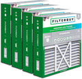 Filterbuy 20x22x5 Air Filter MERV 8 (MPR 700) Dust Defense Replacement (4-Pack), Pleated HVAC AC Furnace Filters for Amana, Goodman, Nordyne, & Five Seasons (Actual Size: 19.50 x 21.94 x 5.25)