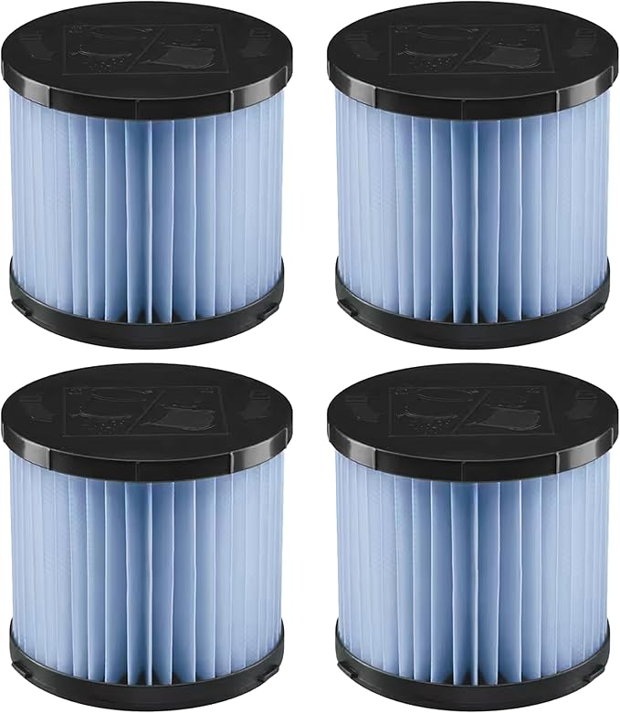 Fette Filter - Fette Filter - A32RF08 Fine Dust Replacement Filter Compatible With RYOBI 18V ONE+ P3240, PCL733, and PCL734 Compare to Part # A32RF08. Pack of 4