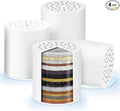 Cenipar 20 Stage Shower Filter Replacement Shower Cartridge Filter, Shower Head Filter Refill with Vitamin C Shower Head Replacement Filter for Hard Water 4 Pack