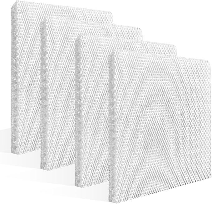 AEROiVi 4Pack Mesh Replacement Filters Compatible with LEVOIT Superior 6000S Smart Evaporative Humidifier,Washable and Reusable Mesh Fabric Humidifier Wick Filter Replacement