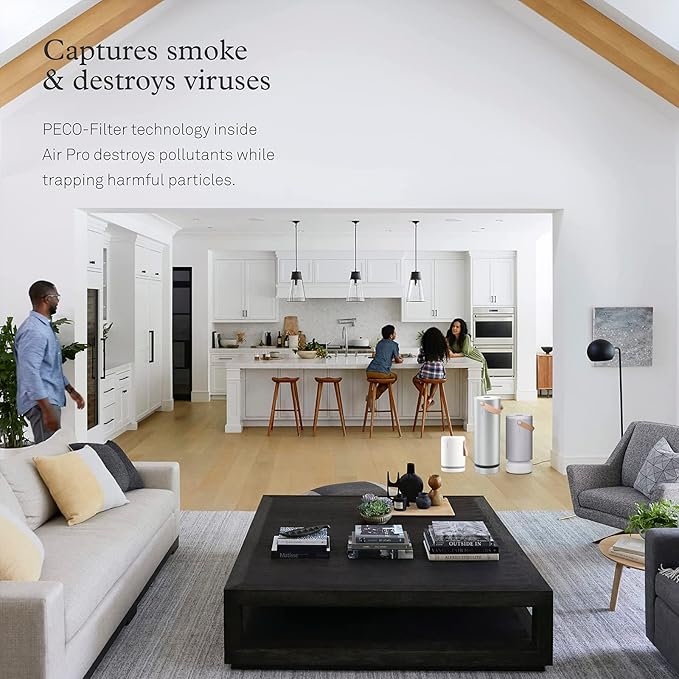 Freairpilot 2PCS Air Filter Replacement for Molekule Air Purifiers,Pre-Filter Replacement with Activated Carbon.