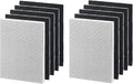 Nispira True HEPA Filter + Activated Carbon Pre Filter Set Compatible with Fellowes AeraMax 200 Purifier Model 190/200/DB55/DX55. Compared to Part 9287101, 2 Sets