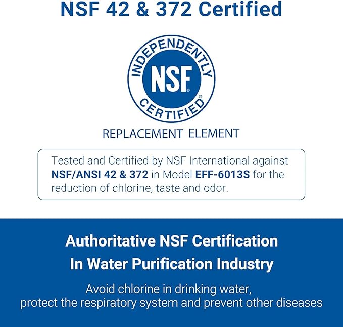 Maxblue MB-F13 Replacement for GE® MWF®, SmartWater® MWFP, MWFINT, MWFA, GWF, HDX FMG-1, GSE25GSHECSS, WFC1201, RWF1060, Kenmore® 9991, Refrigerator Water Filter, 3 Filters