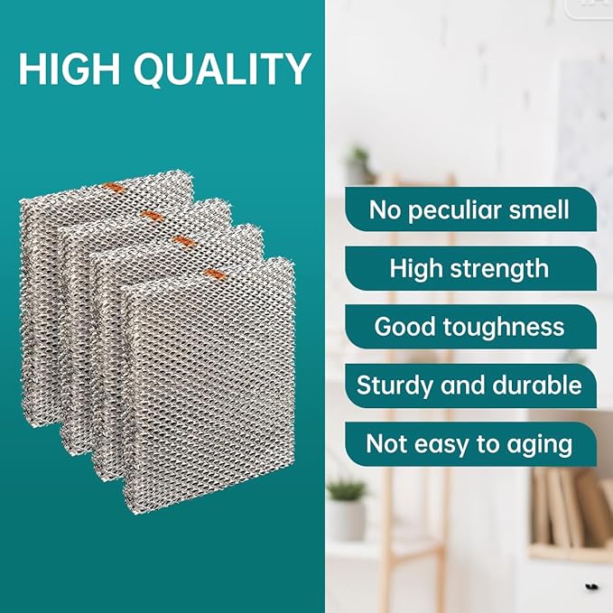 35 GA35 Replacement Humidifier Water Panel Evaporator Compatible with Aprilaire H635EZ1A 4839 Kit Filter or 560 568 600 700 760 768 350 360 10" x 13" x 1.75" 4-Pack
