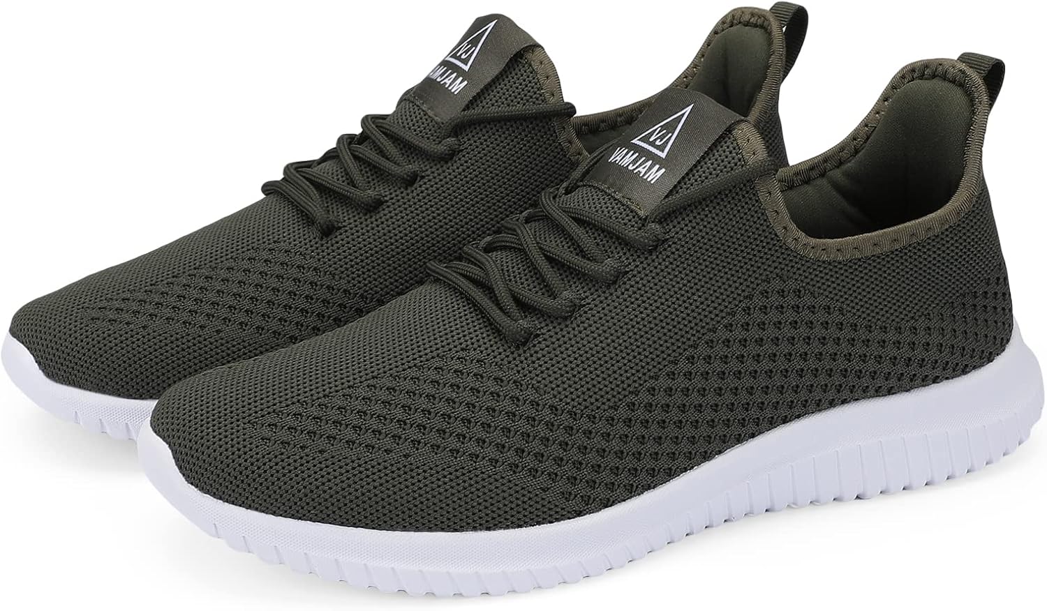 VAMJAM Men's Running Shoes Ultra Lightweight Breathable Walking Shoes Non Slip Athletic Fashion Sneakers Mesh Workout Casual Sports Shoes